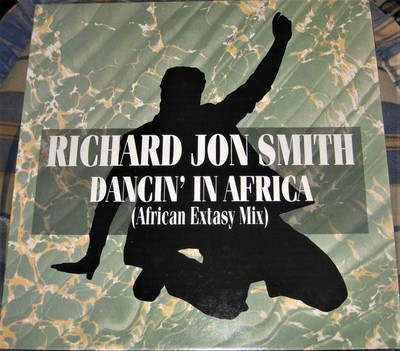 Richard Jon Smith - Dancin' In Africa (12'', Single) (sleeve: Near Mint (NM or M-