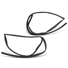 2x Front Glass Run Window Channel Weatherstrip Seal For Chevy G20 G10 Gmc G1500