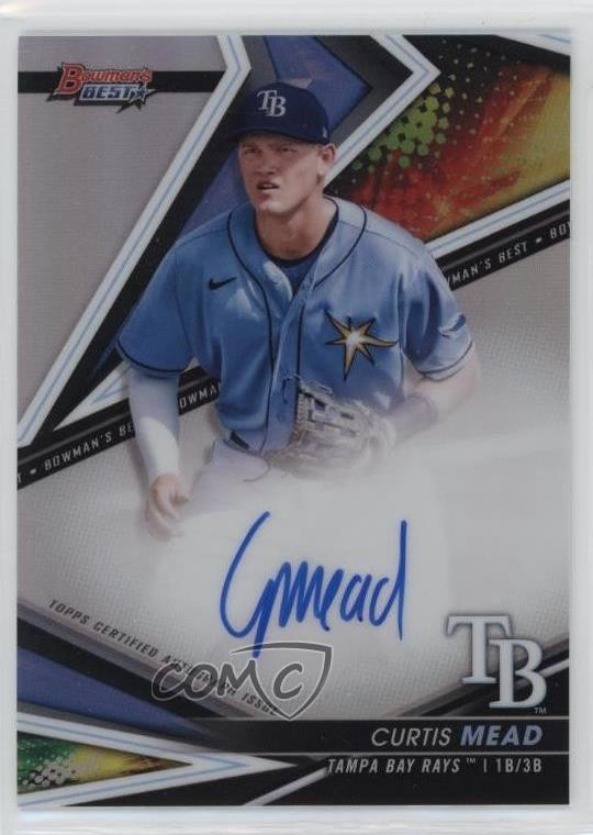 2022 Bowman's Best Best of 2022 Auto Refractor Curtis Mead #B22-CME Auto 2o0