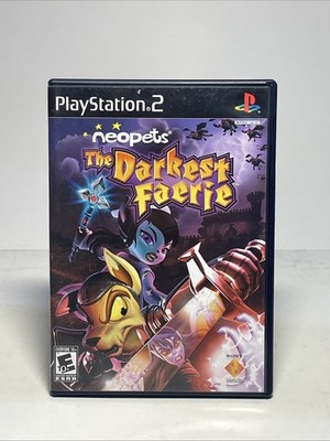Neopets: The Darkest Faerie (PS2, 2005) NO MANUAL, TESTED!!