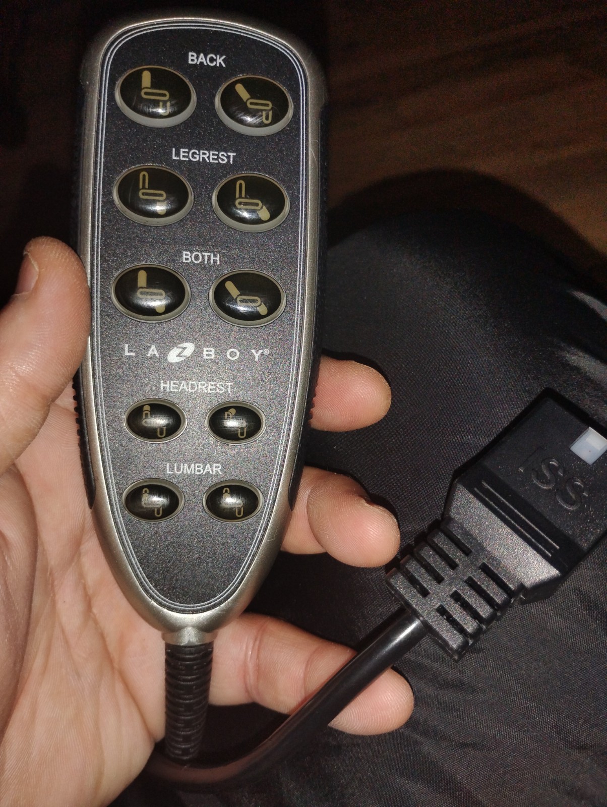 LaZboy Lumbar  Power Electric Massage Recliner Remote Control  model  11860UT-07