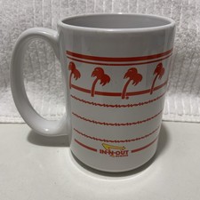 In N Out Burger Ceramic Mug White In N Out Burger Ceramic Mug White