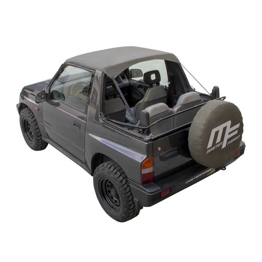 Capote bikini vinyle pour rouler cheveux au vent en Suzuki Vitara de collection
