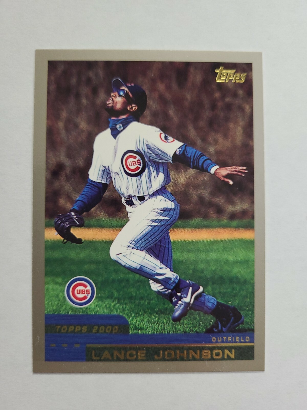 LANCE JOHNSON 2000 TOPPS BASEBALL CARD # 157 E3709
