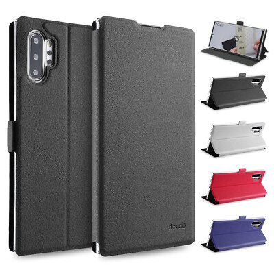 Flip Case Samsung Note 10 Plus Magnet Cover Aufstellbar Ständer Schutzhülle Etui