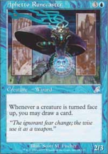 MTG - Aphetto Runecaster - Scourge - NM, English Magic FLAT RATE SHIP
