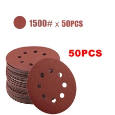 5 Inch Sanding Discs Set 60-10000 Grit Wet Dry Orbital Sandpaper Sander Paper