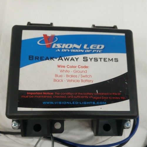 VISION LED Trailer Breakaway KitPTCBB1(FAS1055 BATTERY)CHARGER