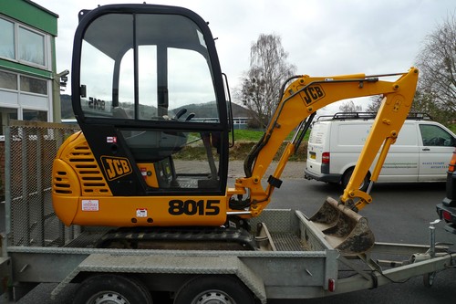 Kit Autocollants JCB 8085 Mini Digger – Décalques Et Avertissements Sécurité, Neuf