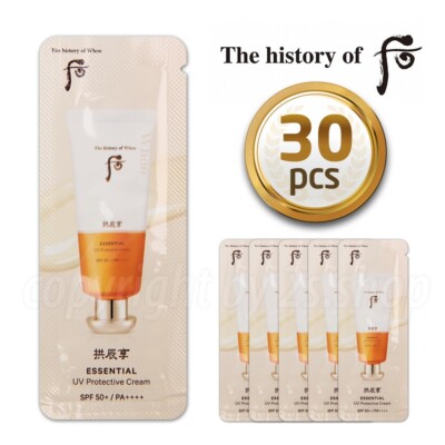 The History of Whoo Essential Sun Cream 1ml x 30pcs SPF50+, PA+++