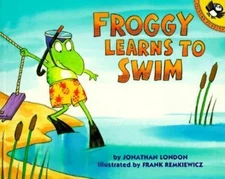 Froggy Learns to Swim - Paperback By London, Jonathan - GOOD