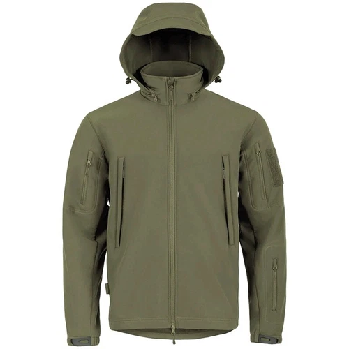 Highlander Tactical Softshell Jacket Water Resistant Army Style Ranger Green