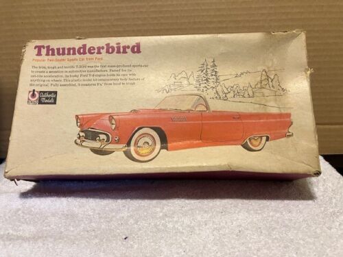 Ringo Toys 1955 Ford Thunderbird Convertible Model Kit w Box RARE! - Picture 1 of 11