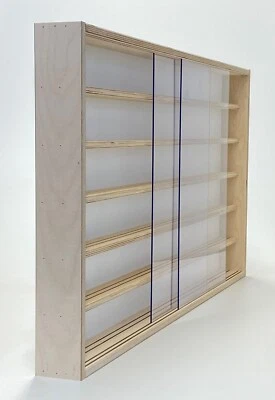 VitrinenSchmidt®025 HO Vitrine Schaukasten Spur H0 60cm - 100cm Größe nach Wahl