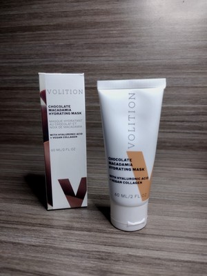 VOLITION BEAUTY Chocolate Macadamia Hydrating Mask with Hyaluronic Acid + Vegan