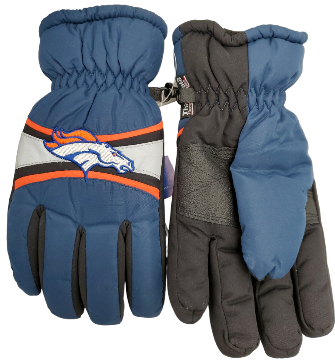 Denver Broncos Winter Gloves Thinsulate Thermal Insulation | eBay
