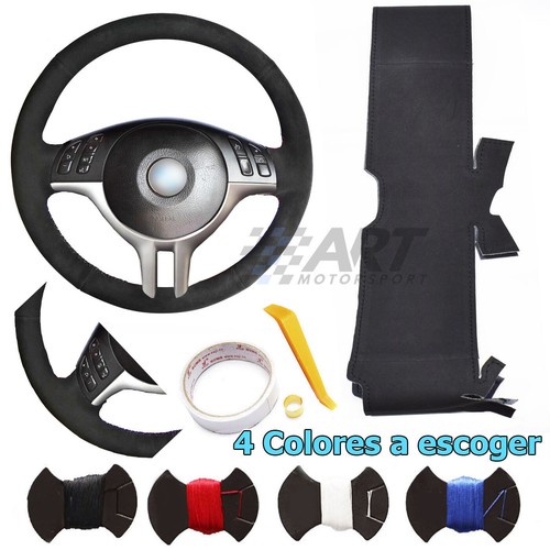 Funda de volante para Serie 3 E46 coupé acabado alcántara artificial | eBay