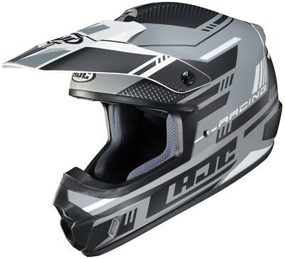 HJC CS-MX2 Trax Motocross Helmet Gray XS SM MD LG XL 2XL 3XL ATV CS-MX CSMX  2 | eBay