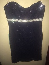Beautiful Navy Blue Juniors Dress