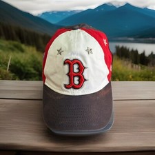Boston Red Sox Youth Kids Boys Hat Strap Back New Era Casual Cotton Distress