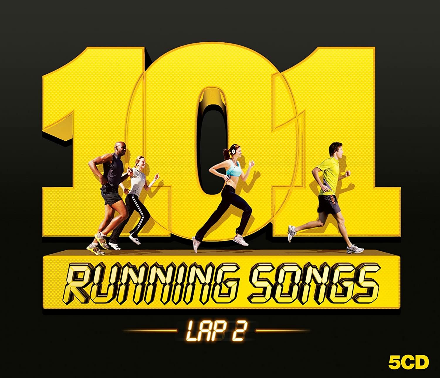 101 Running Songs Lap 2 - 5 CD's - Brand New & Sealed
