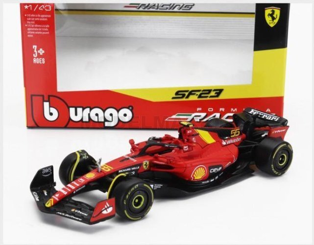 BURAGO 18-36836-S-MONZA FERRARI - F1 SF-23 TEAM SCUDERIA FERRARI N 55 POLE POSIT