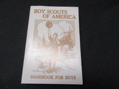 1911 Boy Scout Handbook for Boys 1988 Reprint  AB