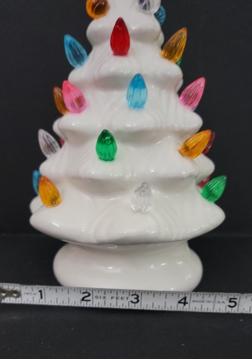 Ceramic Christmas White Christmas Tree 9