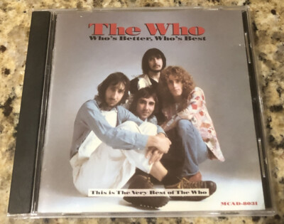 Who's Better Who's Best - Audio CD By Who - MCA Records MCAD-8031