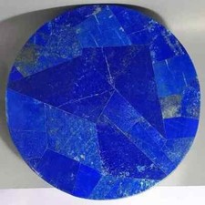 Lapis Lazuli Marble Table Top Handmade Semi Precious Stones Work Decor Table top