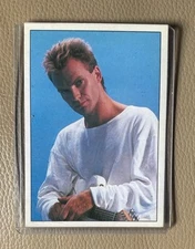1986 PANINI  STING SMASH HITS ORIGINAL UNUSED STICKER NUMBER 114