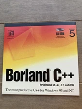 Borland C++ Development Suite Ver.5 Windows 95 NT 3.1 DOS