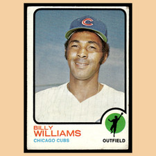 Billy Williams #200 1973 Topps Chicago Cubs Baseball Card MLB VG