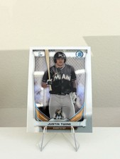 2014 Bowman Chrome Draft Refractors #CDP41 Justin Twine Miami Marlins