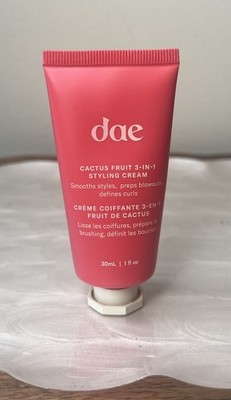 dae Cactus Fruit 3-in-1 Styling Cream 1oz Travel Size Hair Smoothing