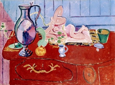 179 Henri Matisse - Still Life with a Pewter Jug & Pink Statuette 1910