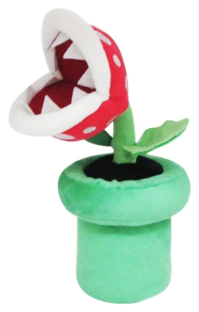 Plante Piranha Super Mario peluche 22 cm doudou doux pour complèter collection