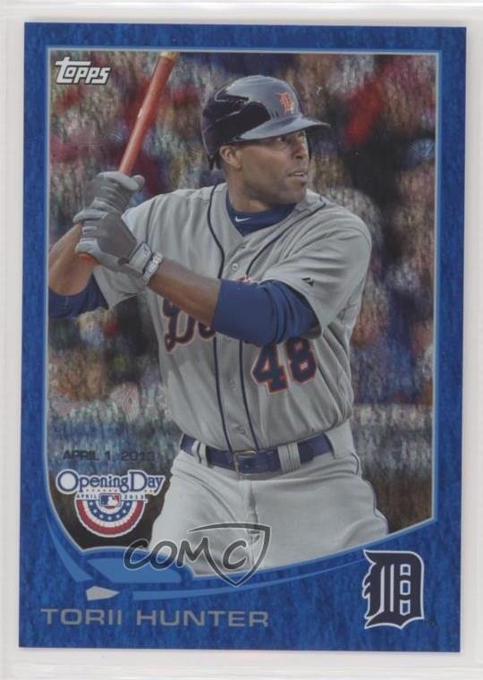 2013 Topps Opening Day Blue 148/2013 Torii Hunter #151 sh7