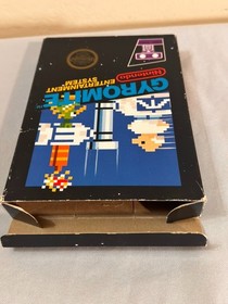 NES- GYROMITE: CIB- 5 Screw- Cleaned/Tested Works!-Intact Hangtag!!