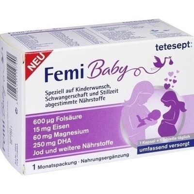 TETESEPT Femi Baby Filmtabletten+Weichkapseln, 60 St PZN 11118963