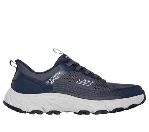 Skechers Schuhe Herren Slipper Slipper Komfort Freizeit Navy Trail Memory Foam 237800 - Bild 6 von 6