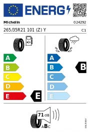 Michelin Pilot Sport 4 S Acoustic T0 XL DOT22 265/35 R21 101 (Z)Y Sommerreifen - Bild 3 von 3