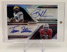 2025 Prizm Black Bryce Underwood & Tavien St. Clair No. DA-QB3 Dual Auto /25