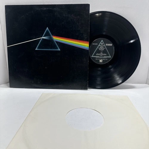 PINK FLOYD-DARK SIDE OF THE MOON-1975 HARVEST RECORDS LP SMAS-11163 VG+/VG+