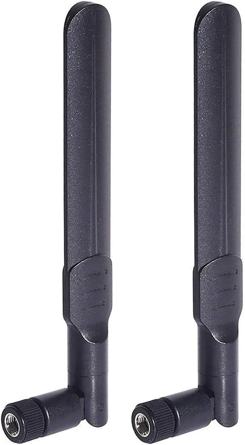 Bingfu 4G LTE Cellular Trail Camera Antenna 8Dbi RP-SMA Male Antenna (2-Pack) Co