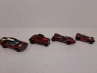 Four VGC Hot Wheels Red Line.  Beatnik Bandit, 36 Ford Coupe, Twinmill, TNT-Bird