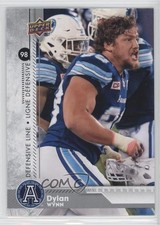 2018 Upper Deck CFL Dylan Wynn #54 0e3