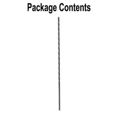 Diameter 2-6mm Length160-300mm,Extra Long HSS Straight Shank Drill Bit