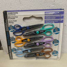 New Set of Six Pairs Fiskers Paper Edger Scissors for Paper Craft Projects