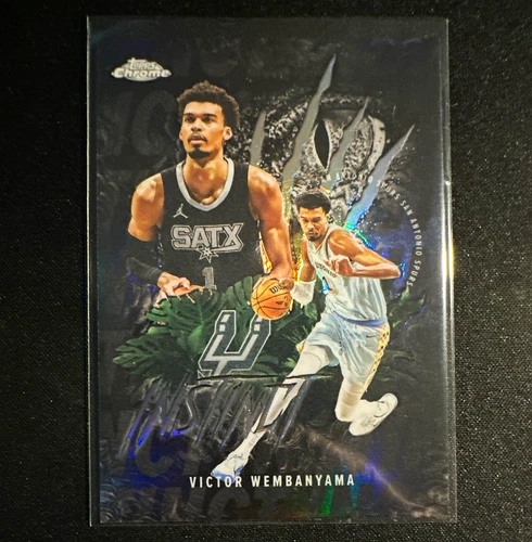 2025 Topps Chrome Victor Wembanyama Refractors (RAW)